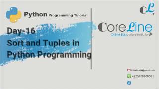 Day 16 Sort and Tuples Python Programming