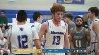 MBB: Yeshiva Macs vs. Mount Saint Vincent Dolphins (2/14/24)