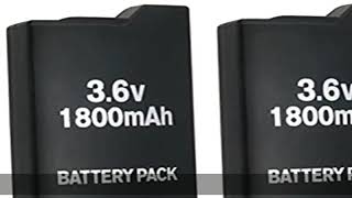 2x New 3.6V 1800mah Rechargeable Battery for Sony PSP-110 PSP-1001 PSP 1000 US