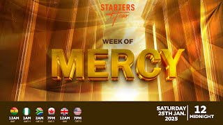 STARTERS HOUR WITH PASTOR PRINCE AGYEMANG SARKODIE || WEEK OF MERCY || 25TH JANUARY 2025