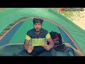 solo winter camping in high wind coldest wether camping camping in india