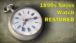 Restoration of an 1890s Antique Swiss Pocket Watch