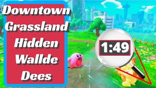 Downtown Grassland Hidden Wallde Dees - Kirby And The Forgotten Land