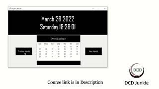 How to make Clock and Calendar in Python