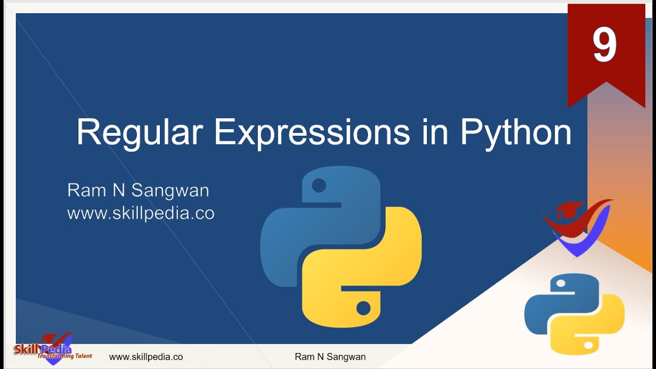 #Python Regular Expressions | Python Tutorial For Beginners | Python ...