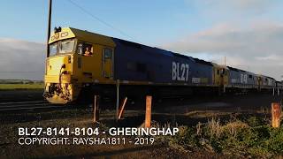 7937V - BL27-8141-8104 (Grain) Gheringhap - Australian Trains by Raysha1811