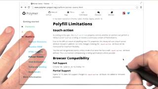 Pointer polyfill - Mobile Web Development