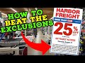 How to Beat the Harbor Freight Coupon Exclusions!