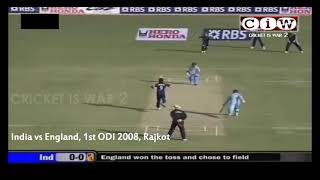 India 414 Srilanka 411 India vs Sri Lanka 1st ODI 2009 @Rajkot | Virender Sehwag 146 Thriller