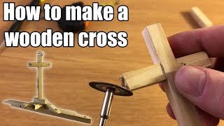 How to make a wooden cross - Easter decoration - DIY #2