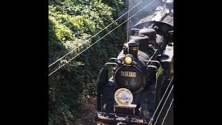 大井川鉄道　ＳＬフェスタ2013 10-12 重連走行　千頭行き　塩郷付近  ２方向ムービー