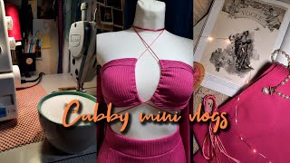 Mini vlog #10 | Cozy sewing order on the weekend