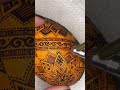 traditional goose egg pysanka