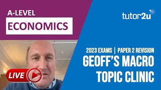 Geoff's Macro Topic Clinic | 2023 A-Level Economics Exam Revision