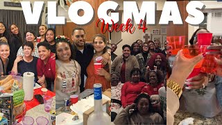 VLOGMAS Week 4: Wrap Gifts with me, Christmas Parties \u0026 Family Fun!