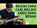 Cara Mencari Melodi Dalam Sebuah Lagu Dengan Scale & Progresi Chord #TutorialMelodi #TutorialGitar