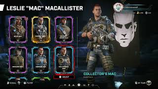 Gears 5 All Character Skins