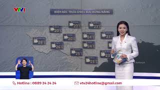 Thời tiết trước Tết ở miền Bắc: Không khí lạnh tràn về vào đêm 26 Tết | VTV24