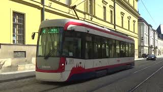 Tramvaj Pragoimex EVO 1 ev.č 211 na lince 4 - 13.8.2023