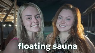 SAUNA ON A RAFT 🩶 The Sauna Experience - A Heat Lover's Guide