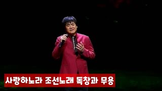 사랑하노라 조선노래 독창과 무용 재중동포 연변가수 고품격 노래