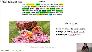 Learn Turkish Words in a Reading Passage | Turkish Reading Exercise