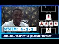 jesus u0026 trossard to start arsenal vs ipswich town match preview