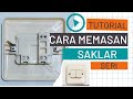 cara memasangkan saklar Doble merek bright-g