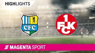 Chemnitzer FC - 1. FC Kaiserslautern | Spieltag 13, 19/20 | MAGENTA SPORT