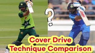 Virat kohli vs Babar azam cover drive comparison | Best Cover Drives