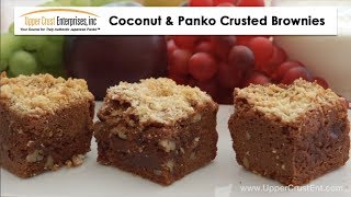 Coconut \u0026 Panko Crusted Brownies