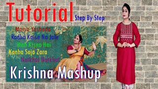 Krishna Mashup Tutorial || Janmashtami Special || Himani Saraswat || Dance Classic