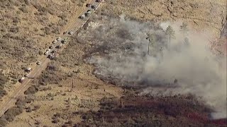 Penny Fire | Brush fire in San Diego County near Mount Laguna