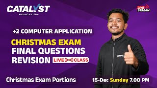 Plus Two Computer Application Christmas Exam Questions Discussion Final Live