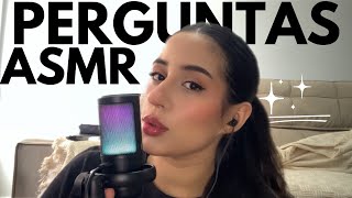 ASMR RESPONDENDO PERGUNTAS - SUSSURROS