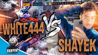 SHAYEK VS WHITE444 😱🔥 - FULL GAMEPLAY 👽 REPRESENTING BANGLADESH 🇧🇩❤️ - Garena Free Fire