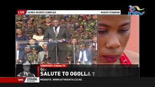 Rigathi Gachagua: General Francis Ogolla was a humorous man | Full Tribute