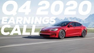 Tesla Q4 2020 Earnings Call