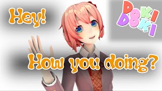 [DDLC Animation/Blender] Hey, how you doing? | Segi