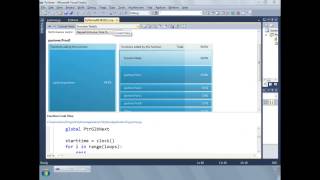 PTVS Profiling with Python Tools for Visual Studio