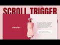 Luxury Website Animation with GSAP ScrollTrigger ✨ | Scroll Animation with No Code