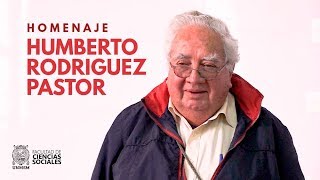 Homenaje a Humberto Rodriguez Pastor