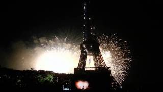 Bastille Day 2013 - Paris, France Fireworks