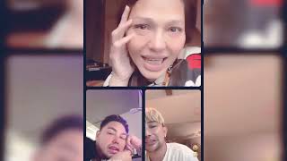 Bikin Ngakak !! Bunda Corla Lakukan Hal ini Saat Live Ig Sama Ivan Gunawan dan kak Carendelano