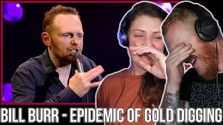COUPLE React to BILL BURR - Epidemic of Gold Digging | OFFICE BLOKE DAVE