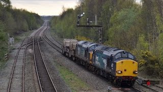 #873: [Flask] DRS Class 37069 \u0026 37602 pass Holywell Junction (07/04/17)