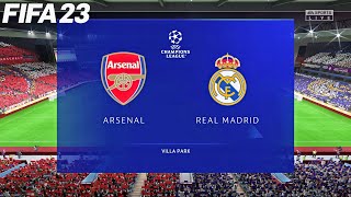 FIFA 23 | Arsenal vs Real Madrid - Champions League UCL - PS5 Gameplay