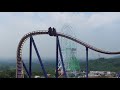 G5 Roller Coaster POV B&M Dive Machine Janfusun Fancyworld Taiwan
