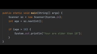 If Else Statements - Java Episode 6