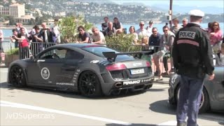 630HP Audi R8 V10 w/ Per4mance Exhaust - LOUD Revs, Accelerations \u0026 Teasing the Police!